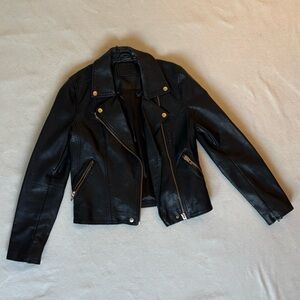 Blank NYC Black Leather Jacket